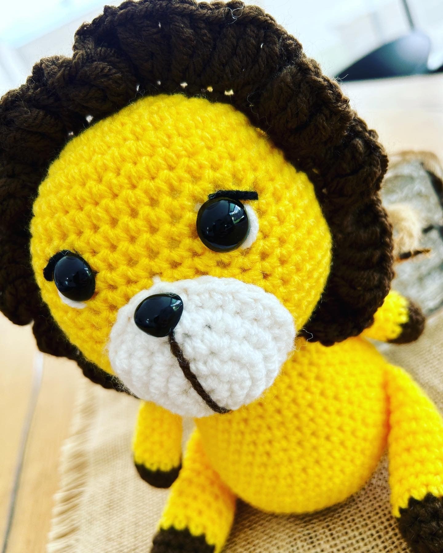 Leoncino amigurumi