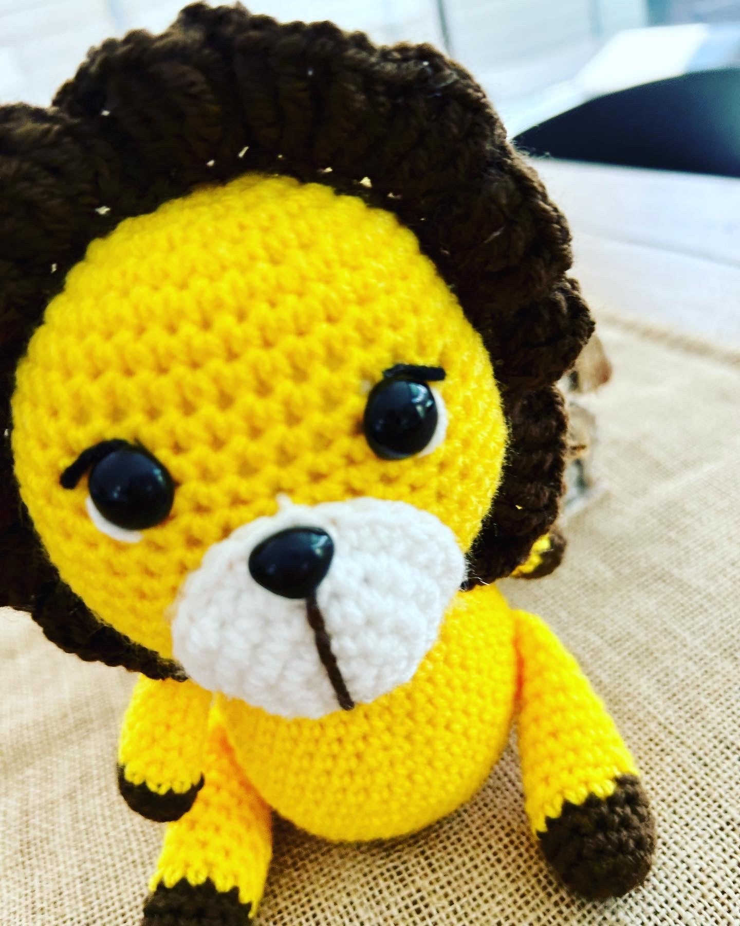 Leoncino amigurumi