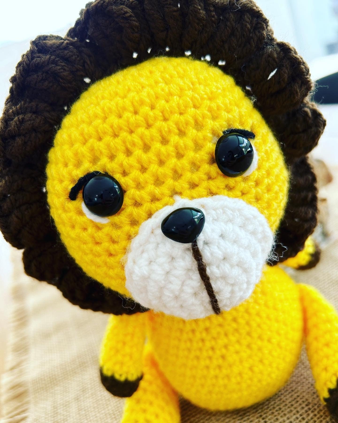 Leoncino amigurumi